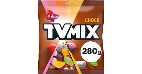 Malaco TV Mix Choco makeispussi 280g .